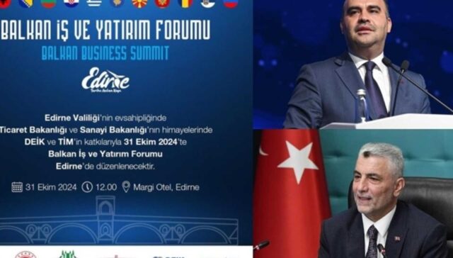 برگزاری اولین مجمع کسب و کار و سرمایه گذاری بالکان در ادیرنه