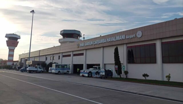 فرودگاه سامسون چارشامبا با بیش از یک میلیون مسافر در ۹ ماه