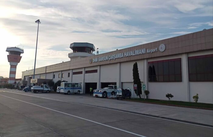 فرودگاه سامسون چارشامبا با بیش از یک میلیون مسافر در ۹ ماه