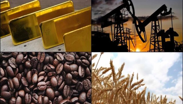 فلزات گرانبها و نفت قیمت های جهانی در هفته گذشته