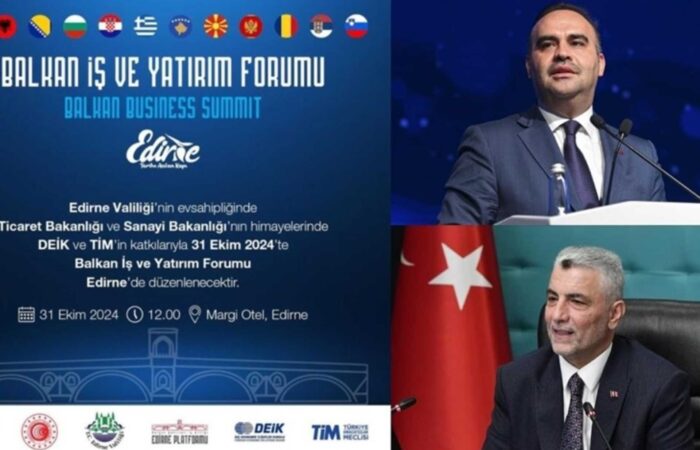 برگزاری اولین مجمع کسب و کار و سرمایه گذاری بالکان در ادیرنه